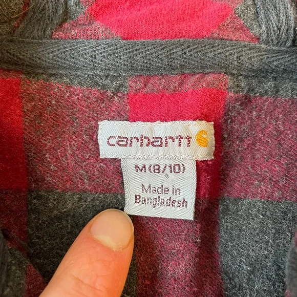 Hooded Carhartt Flannel - Picture 4 of 5